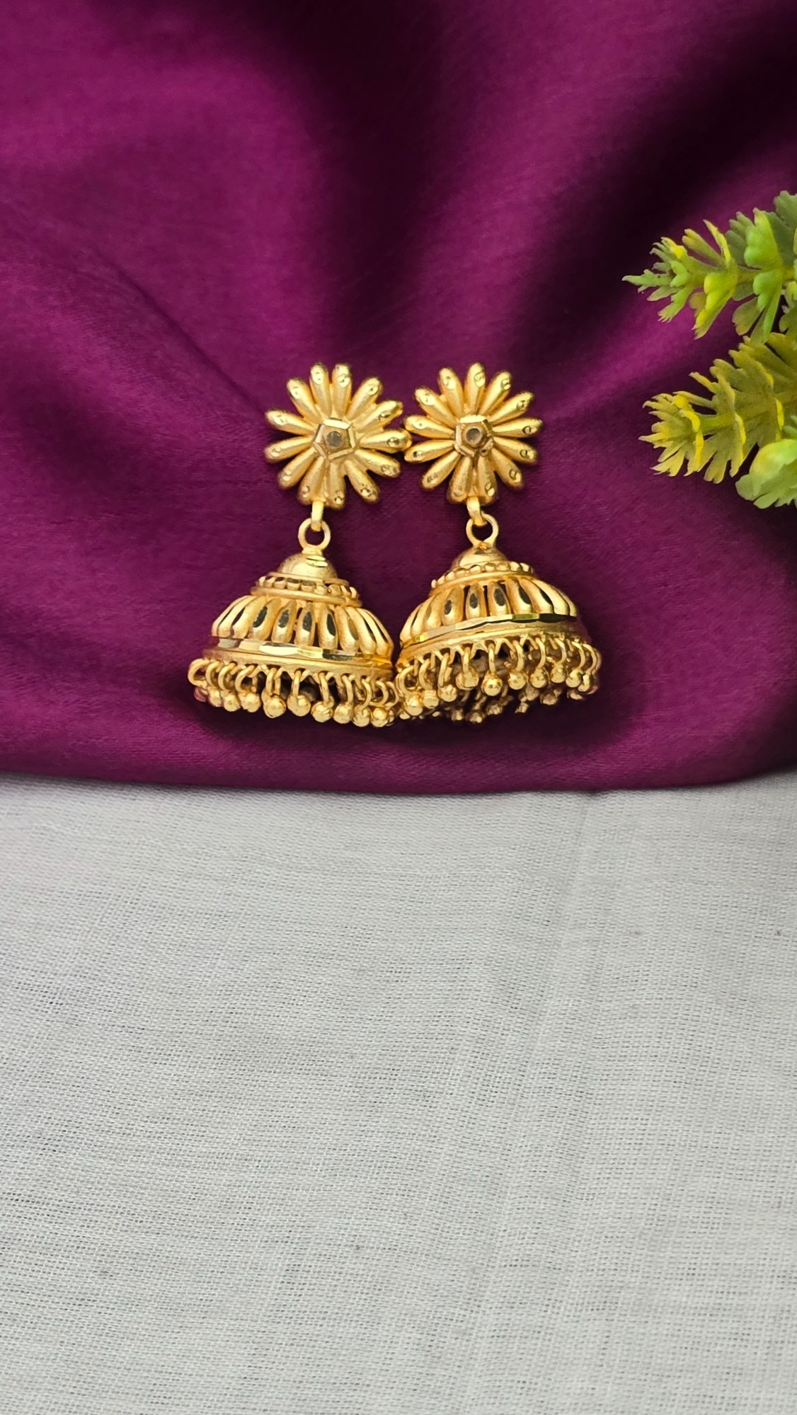 Forming jhumka