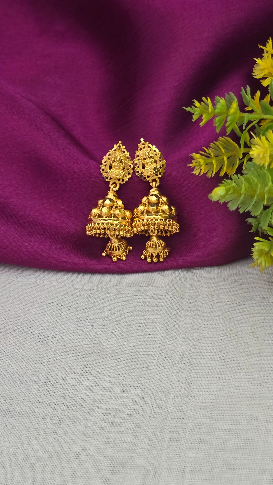 2 layer Lakshmi Jummki Collection 