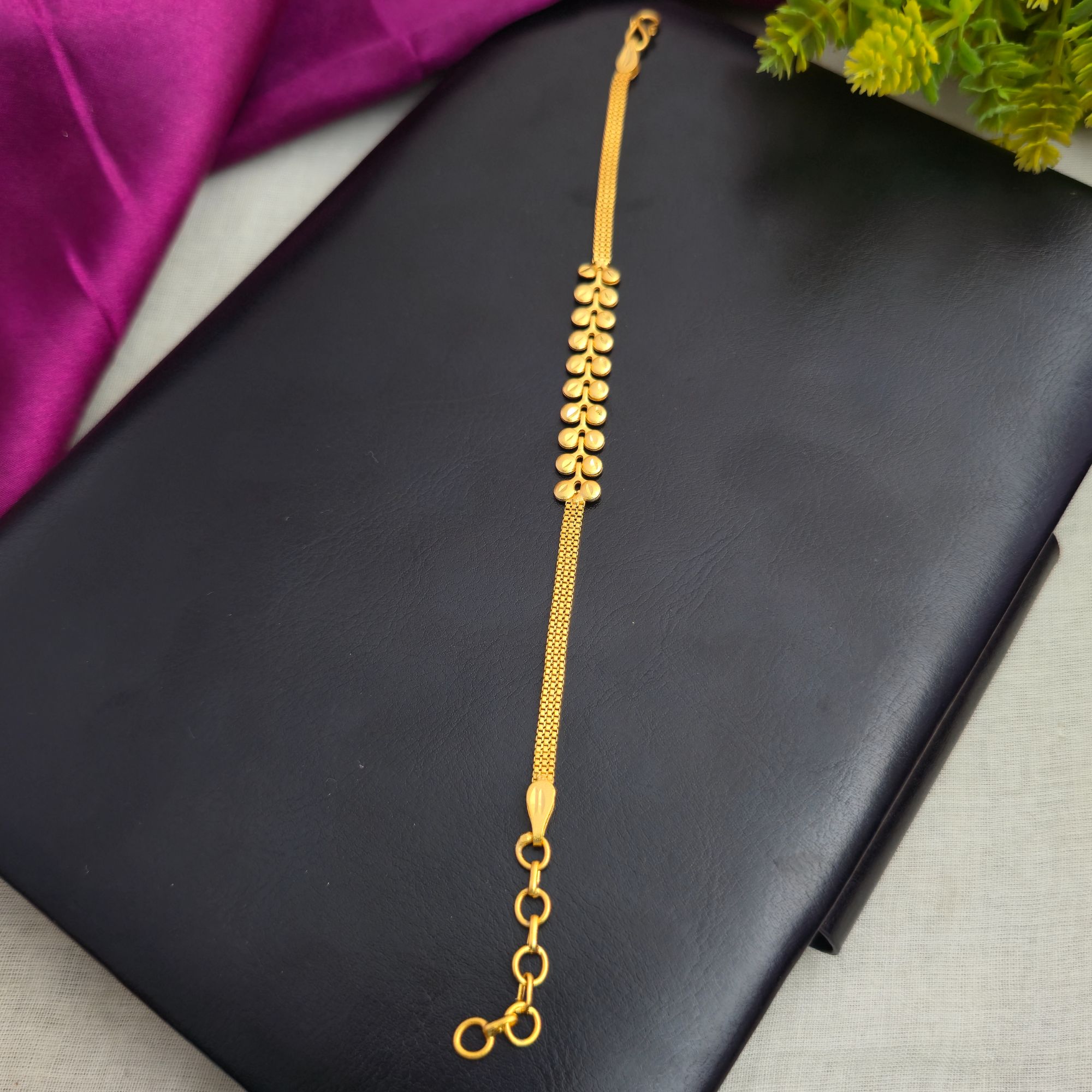 Real Gold Look Bracelet Collection 