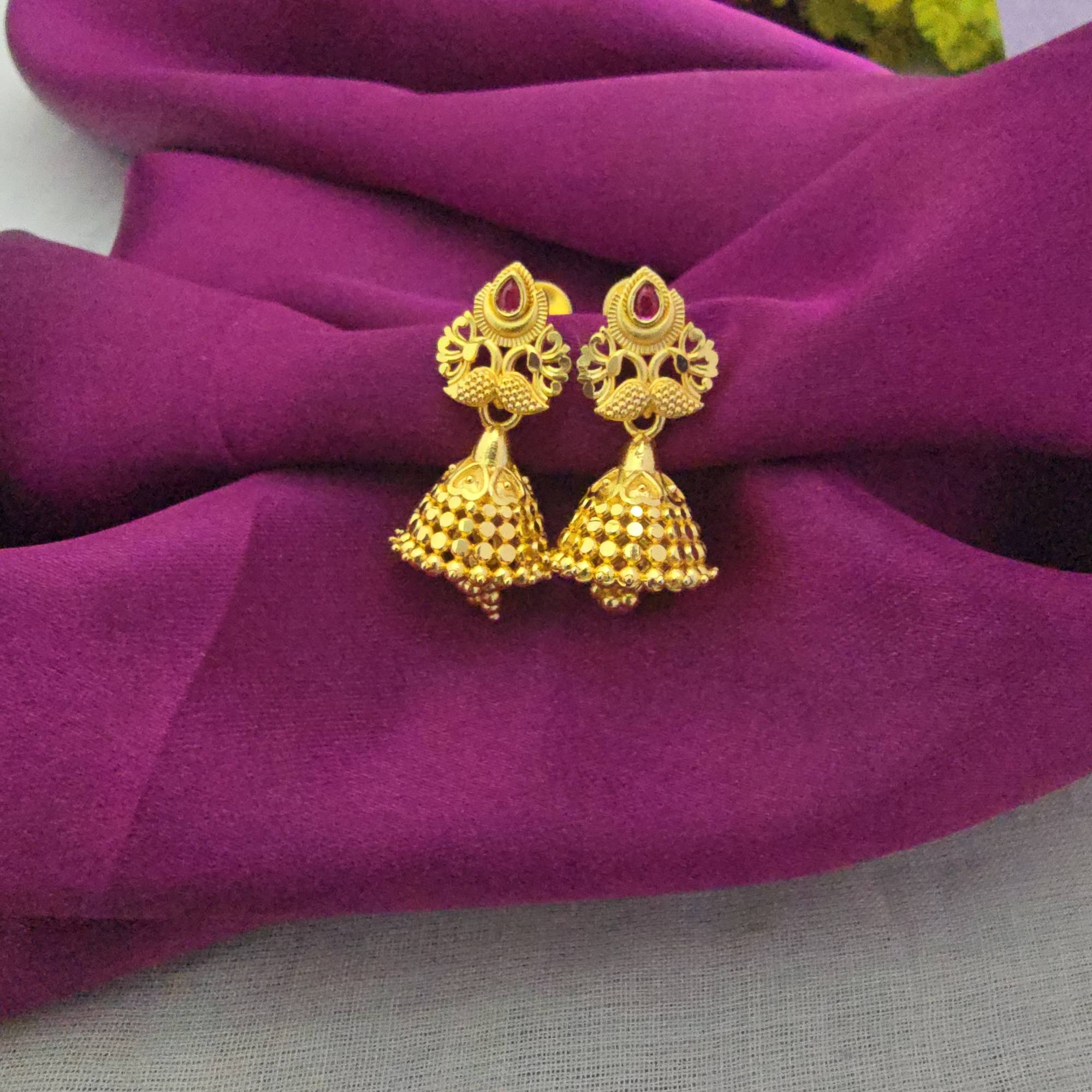 Peacock Jhumka Earring Collection 