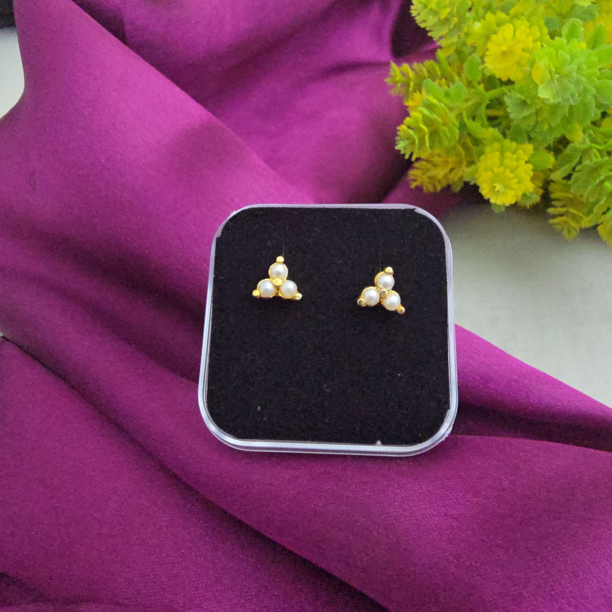 Pearl Stud Earring Collection 