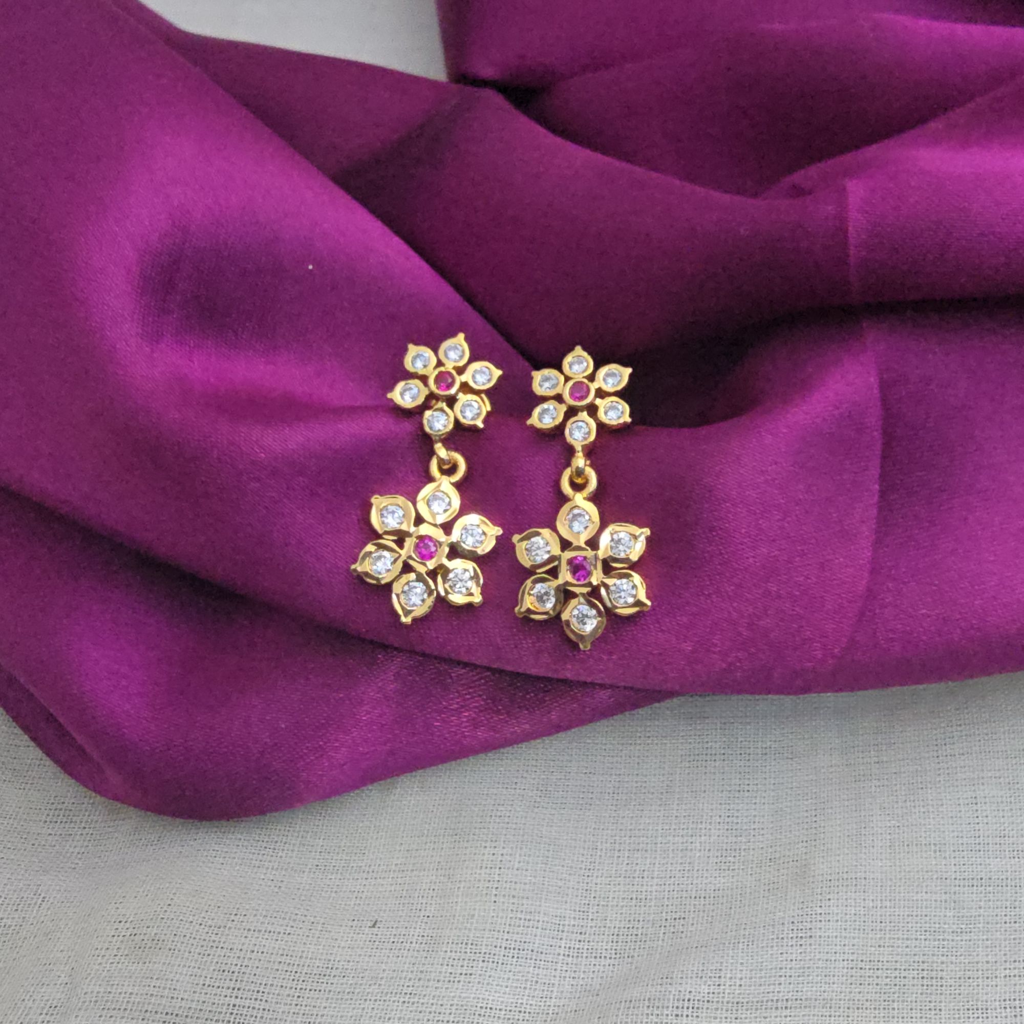 Impon Stone Earring Collection 