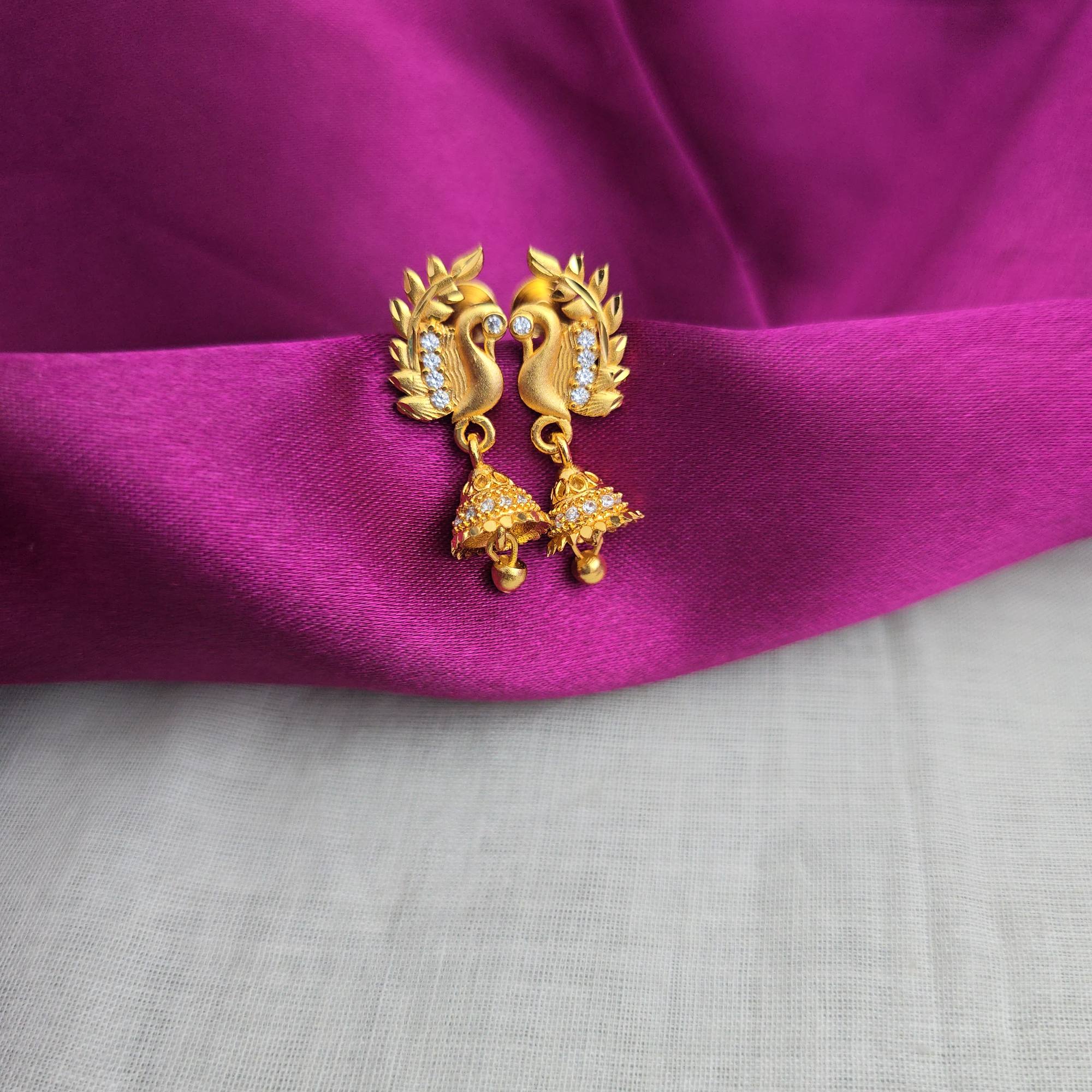 Peacock Design Earring Collection 