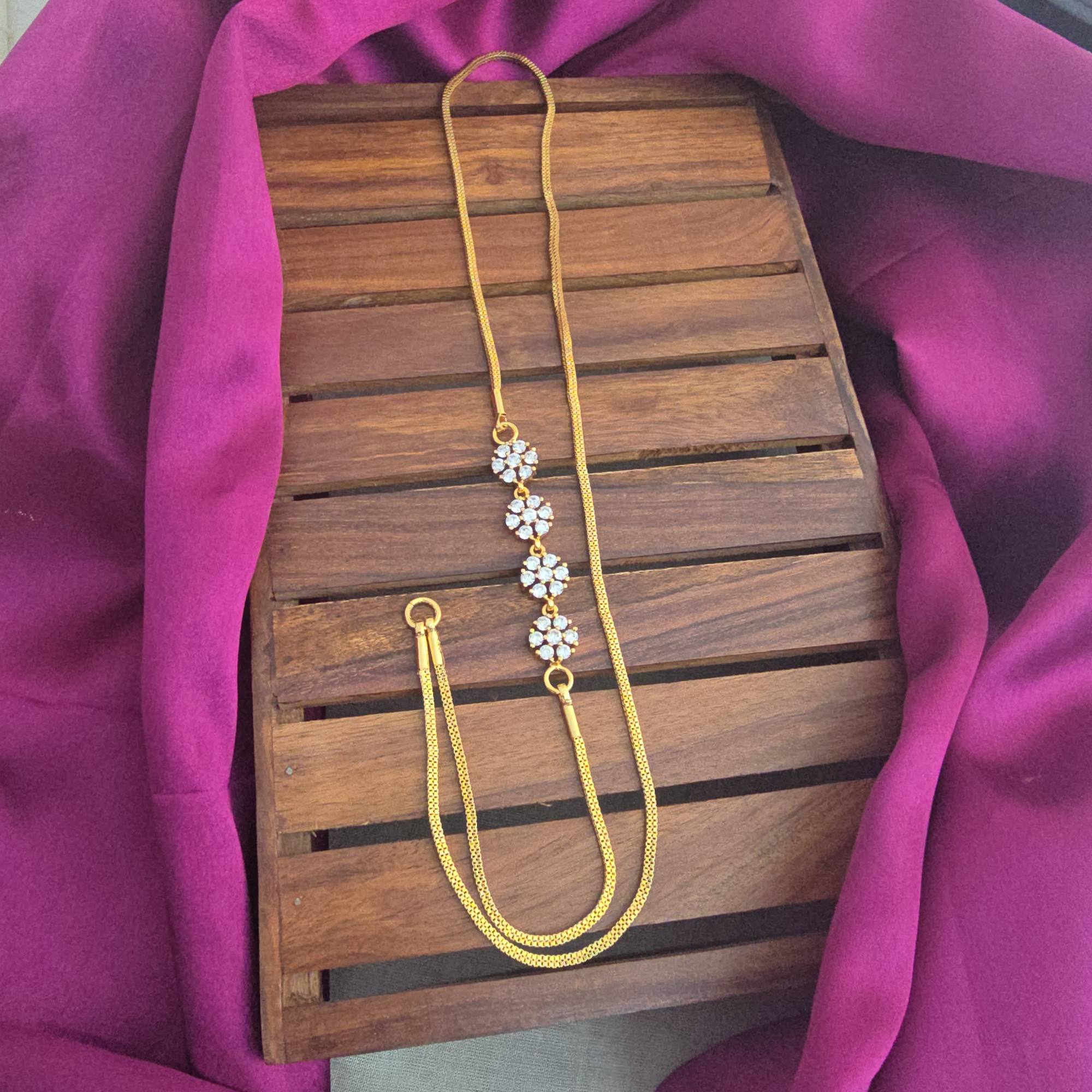 Diamond Replica Mugapu Chain 24"inches 