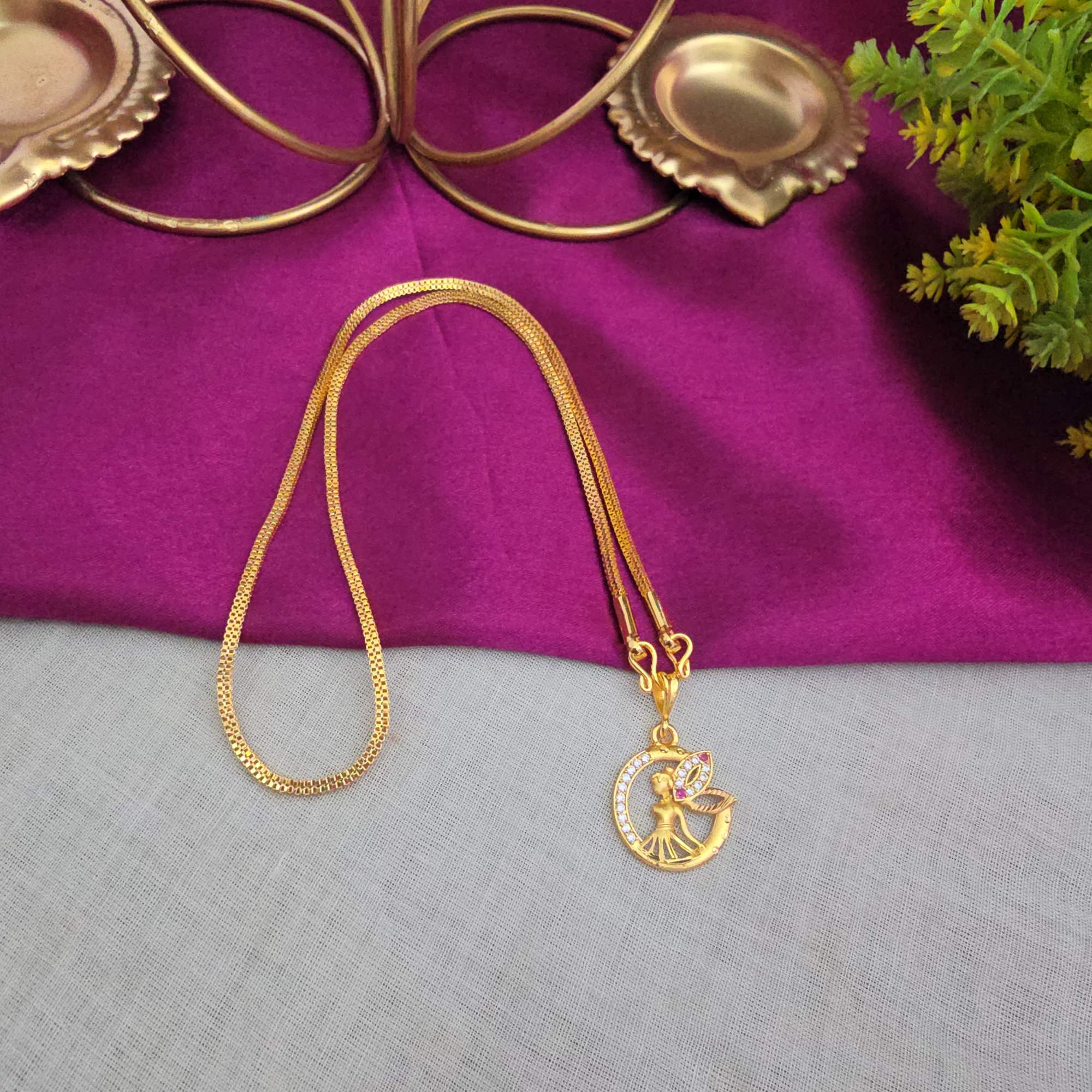 Angel Short Chain 18"inches 