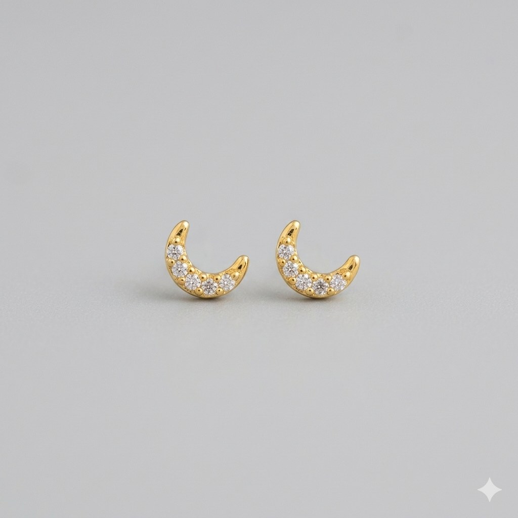 Half Moon Second Stud 