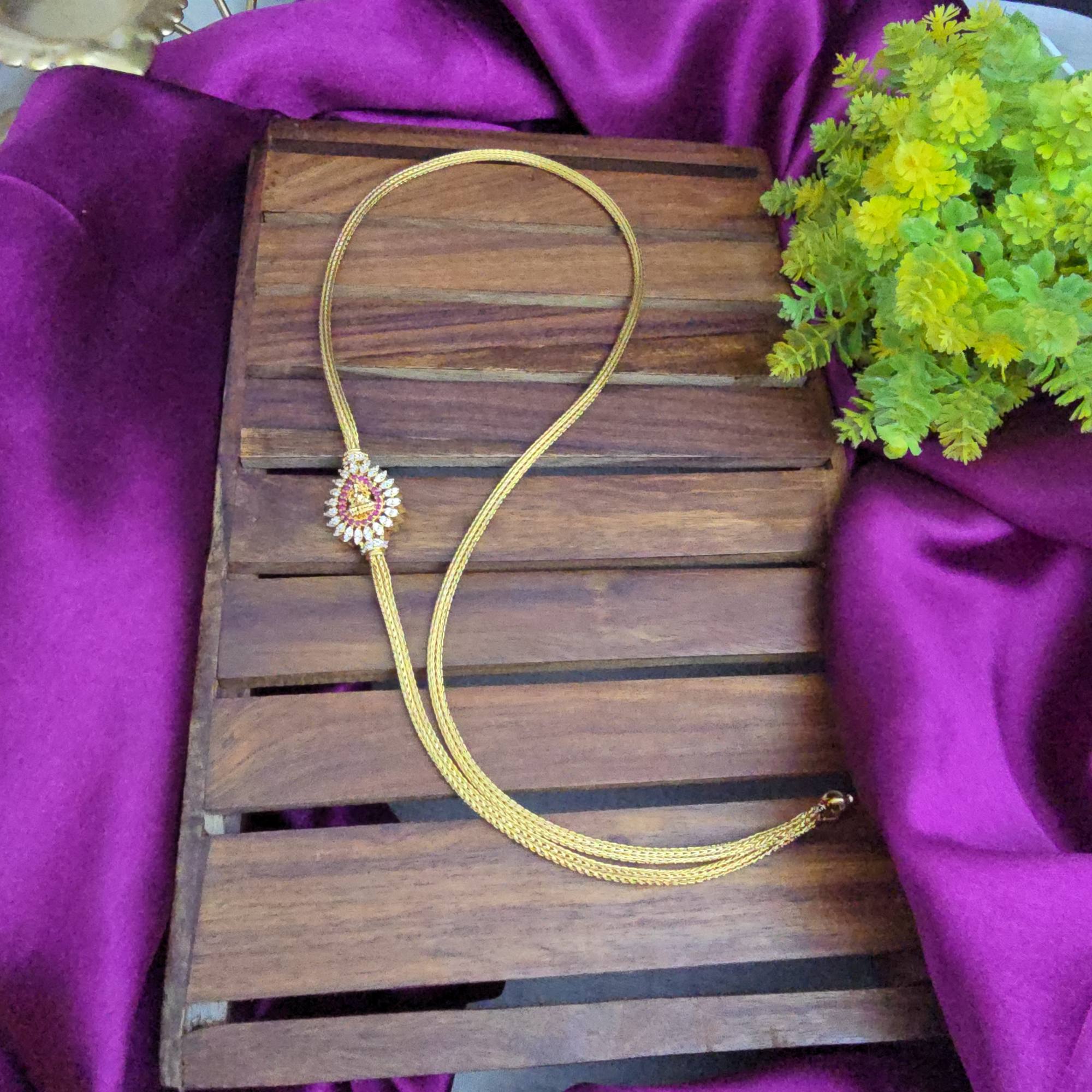 Lakshmi Mugapu Chain 24"inches 