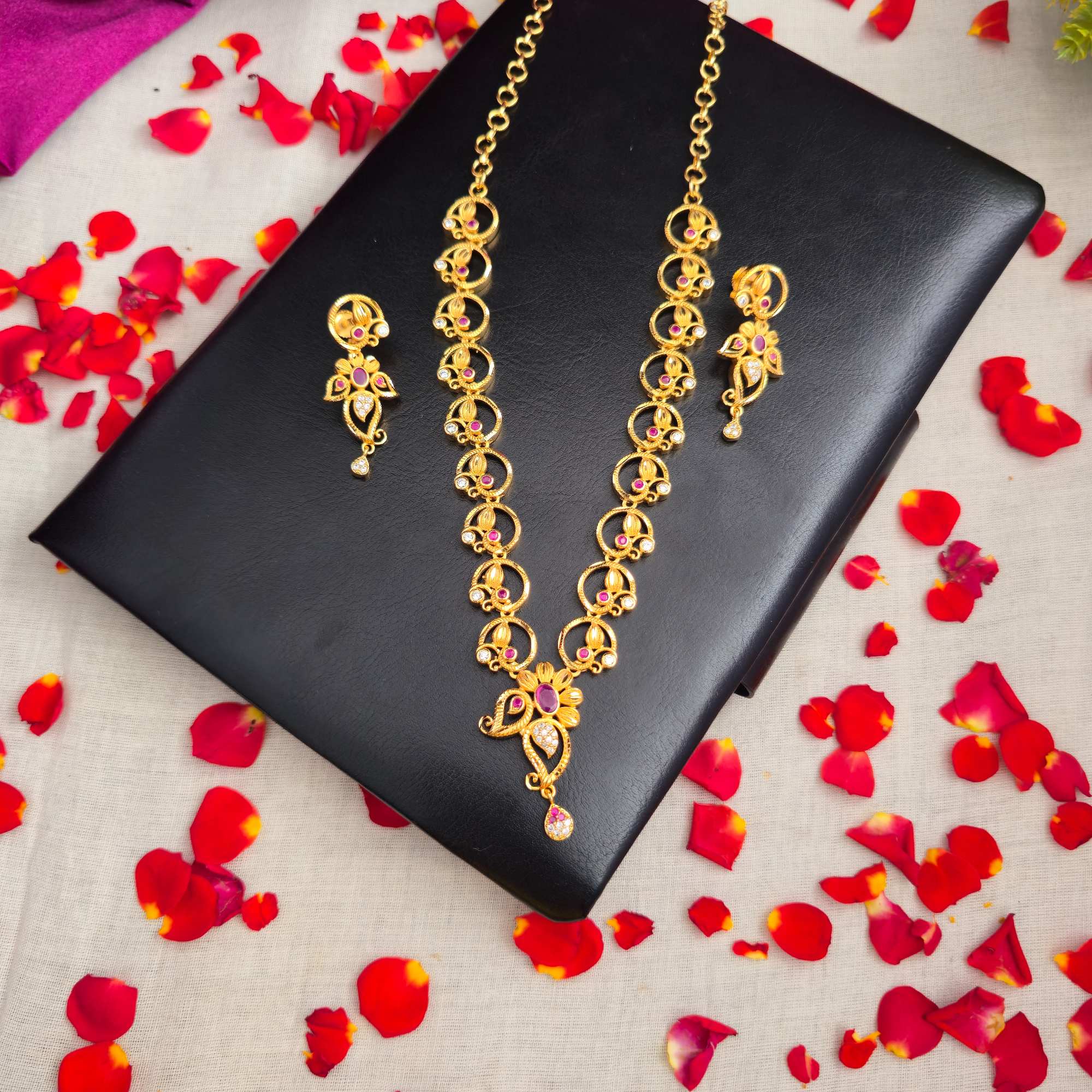 One gram Gold Forming Necklace Collection 