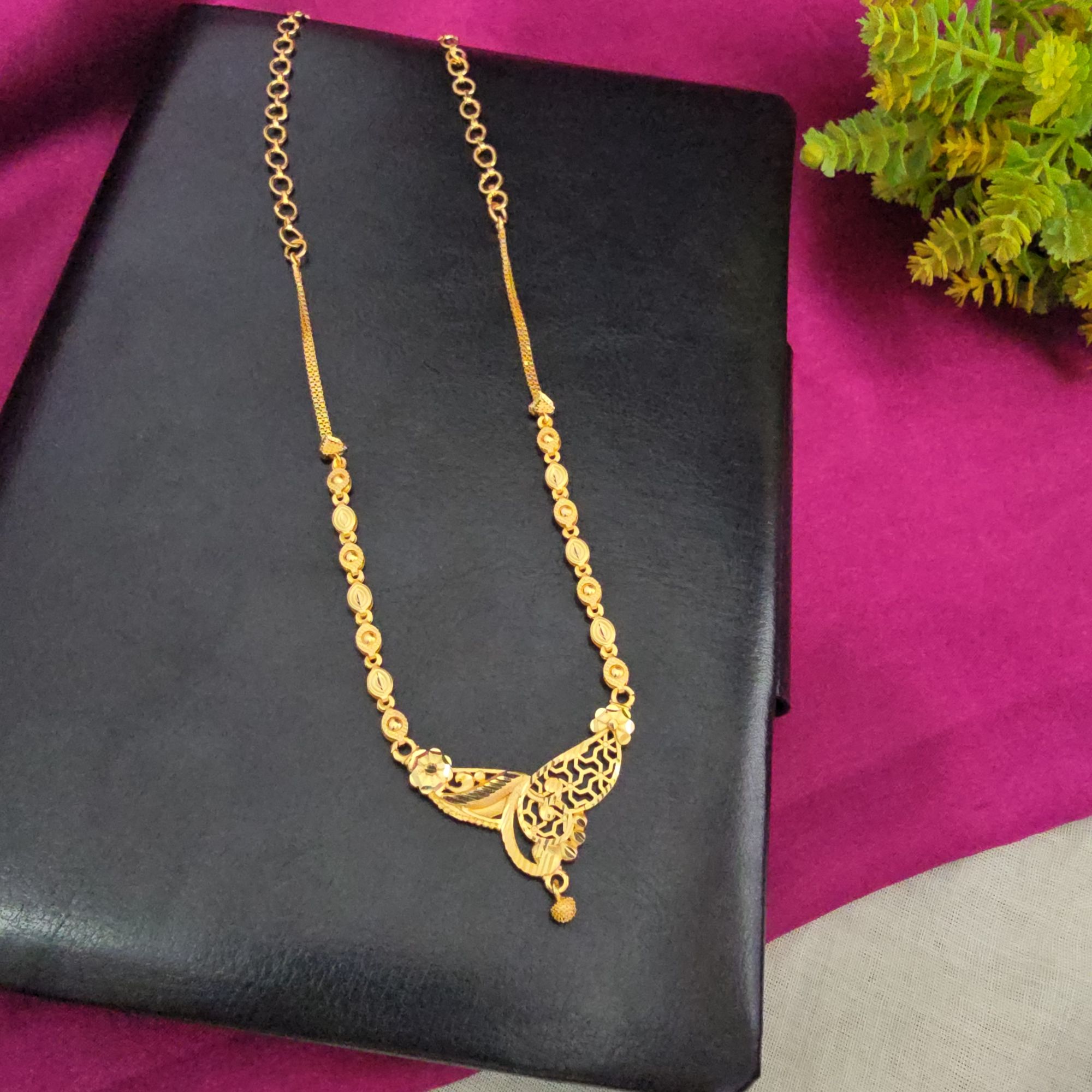 One Gram Gold Forming Necklace 
