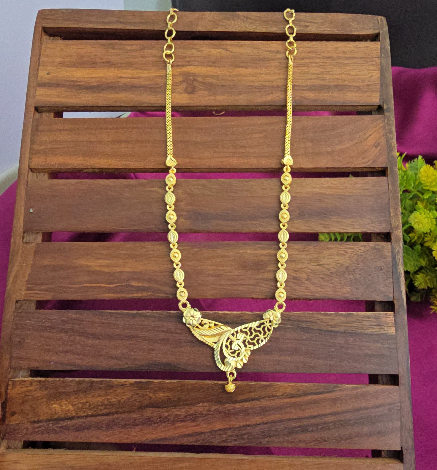 One Gram Gold Forming Necklace 