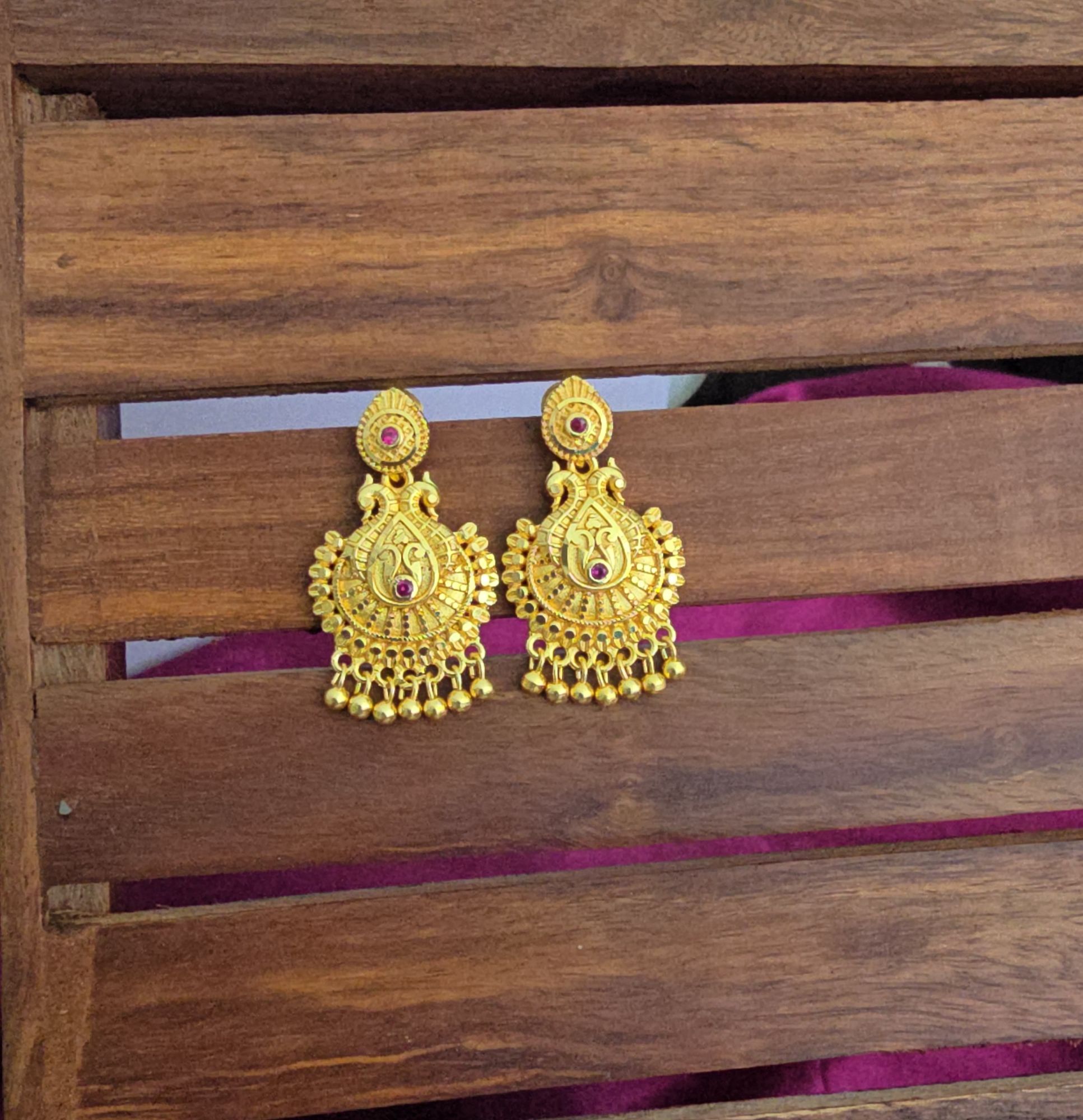 Peacock Earring Collection 