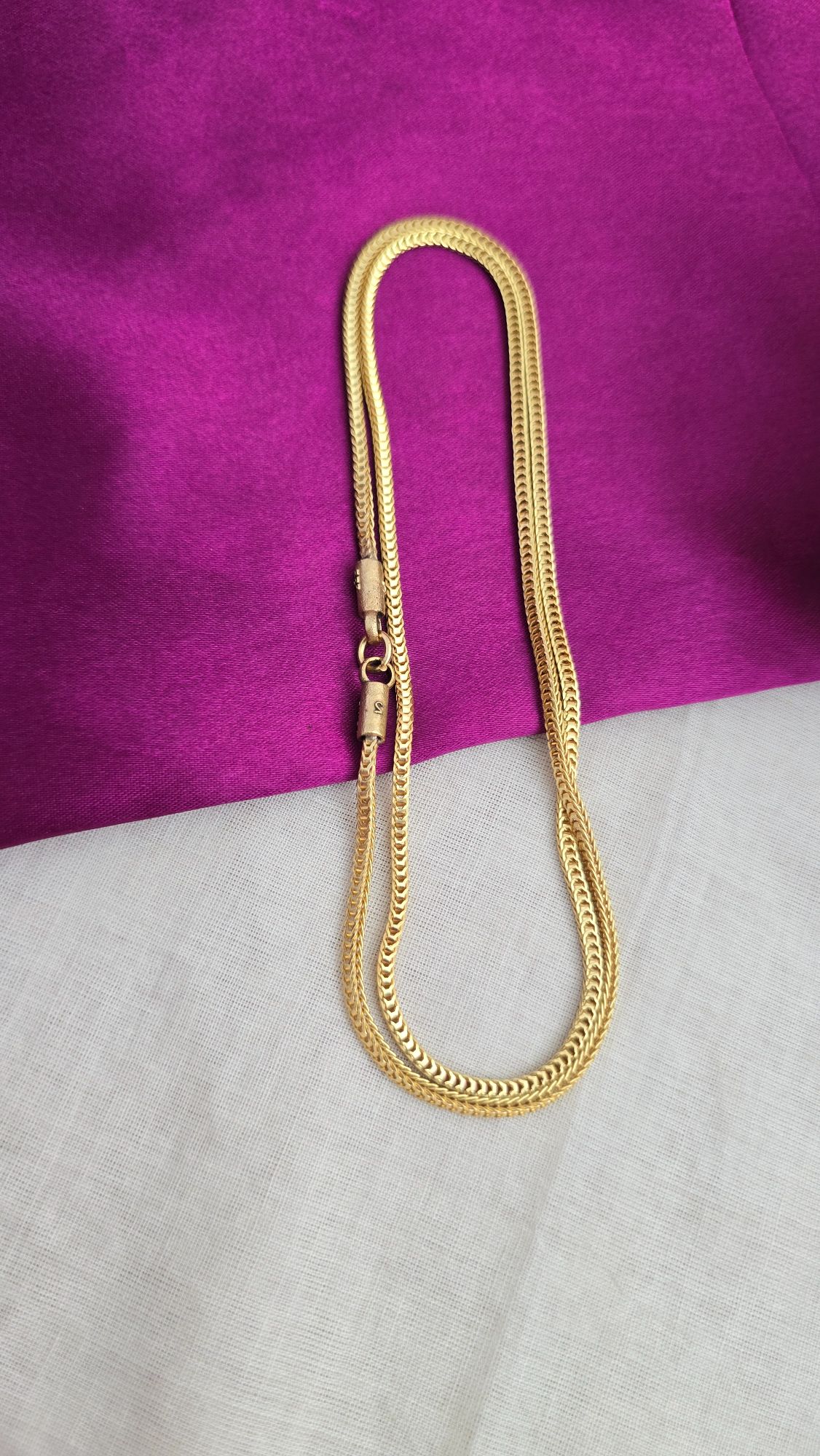 Pure Impon Unpolished Chain 24"inches 