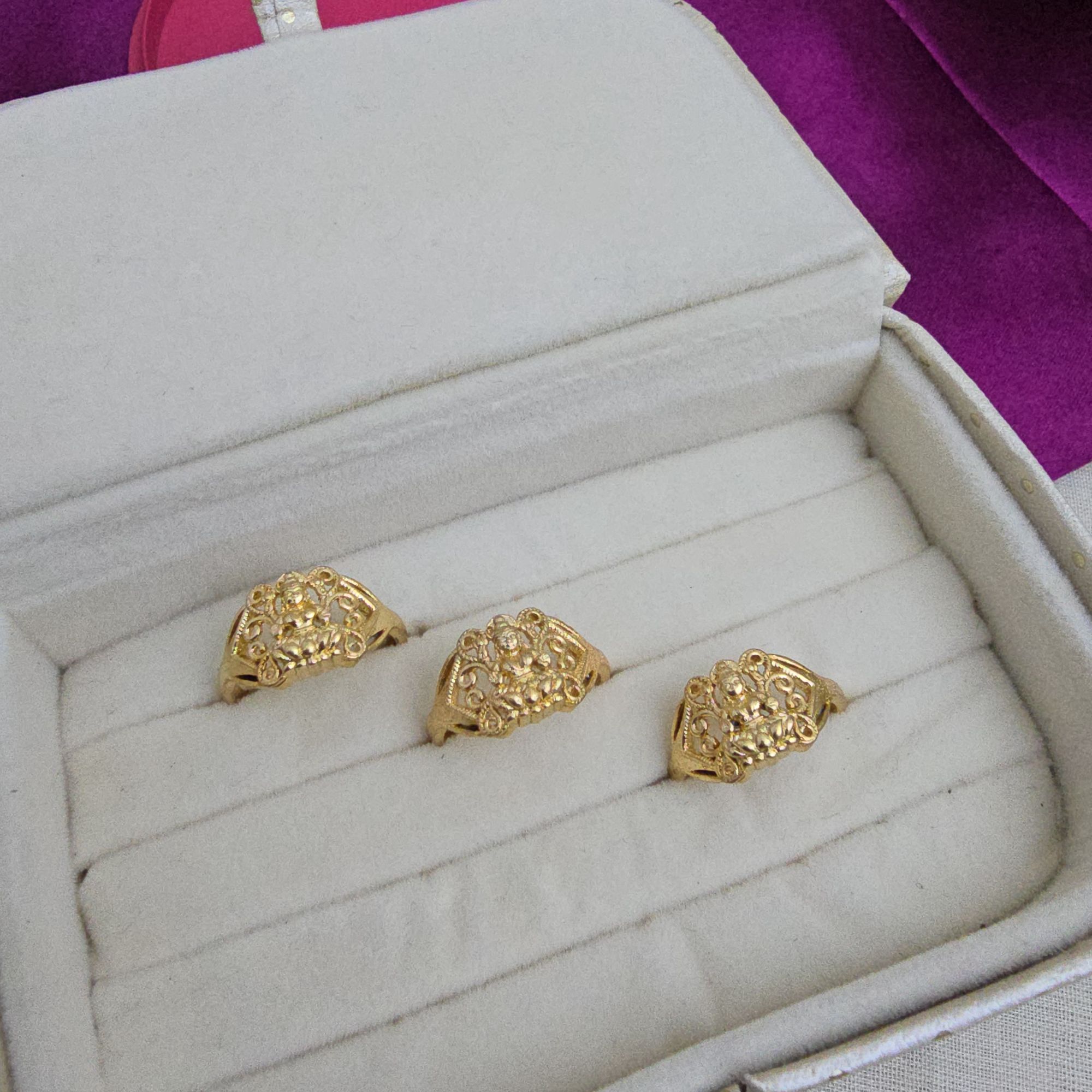 Lakshmi Ring Pure Impon Unpolished Ring 