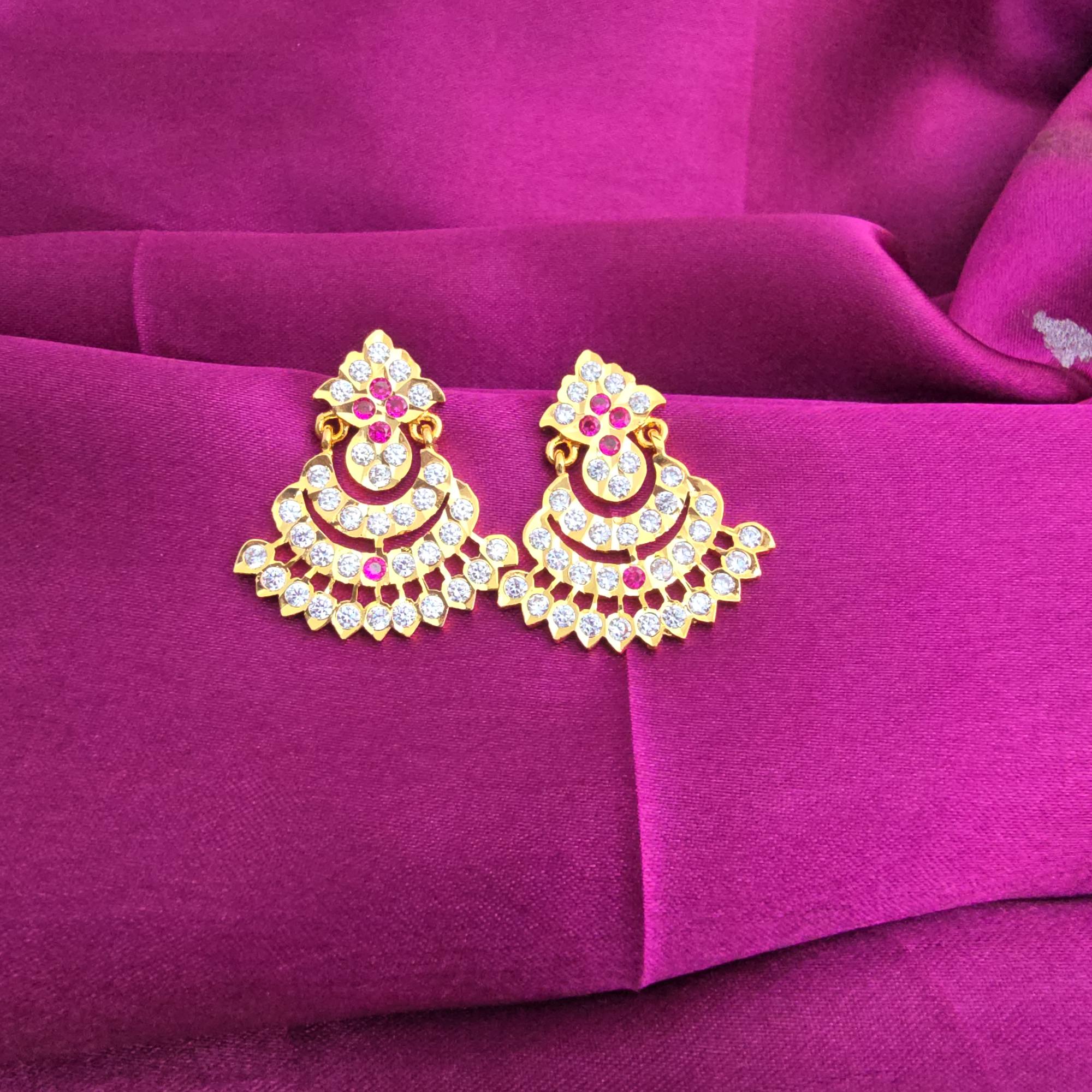 Impon Stone Earring Medium size 