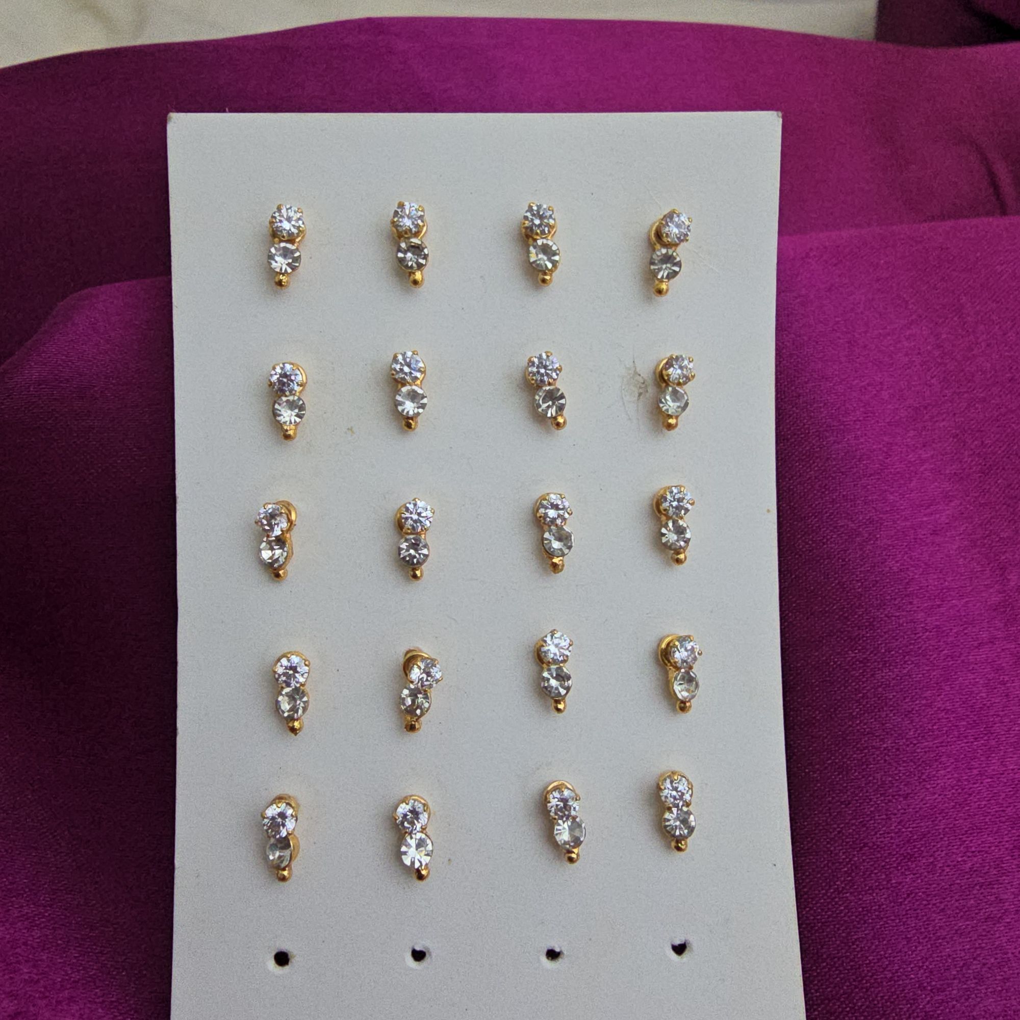 Diamond Replica Second Stud or Nose pin Collection 