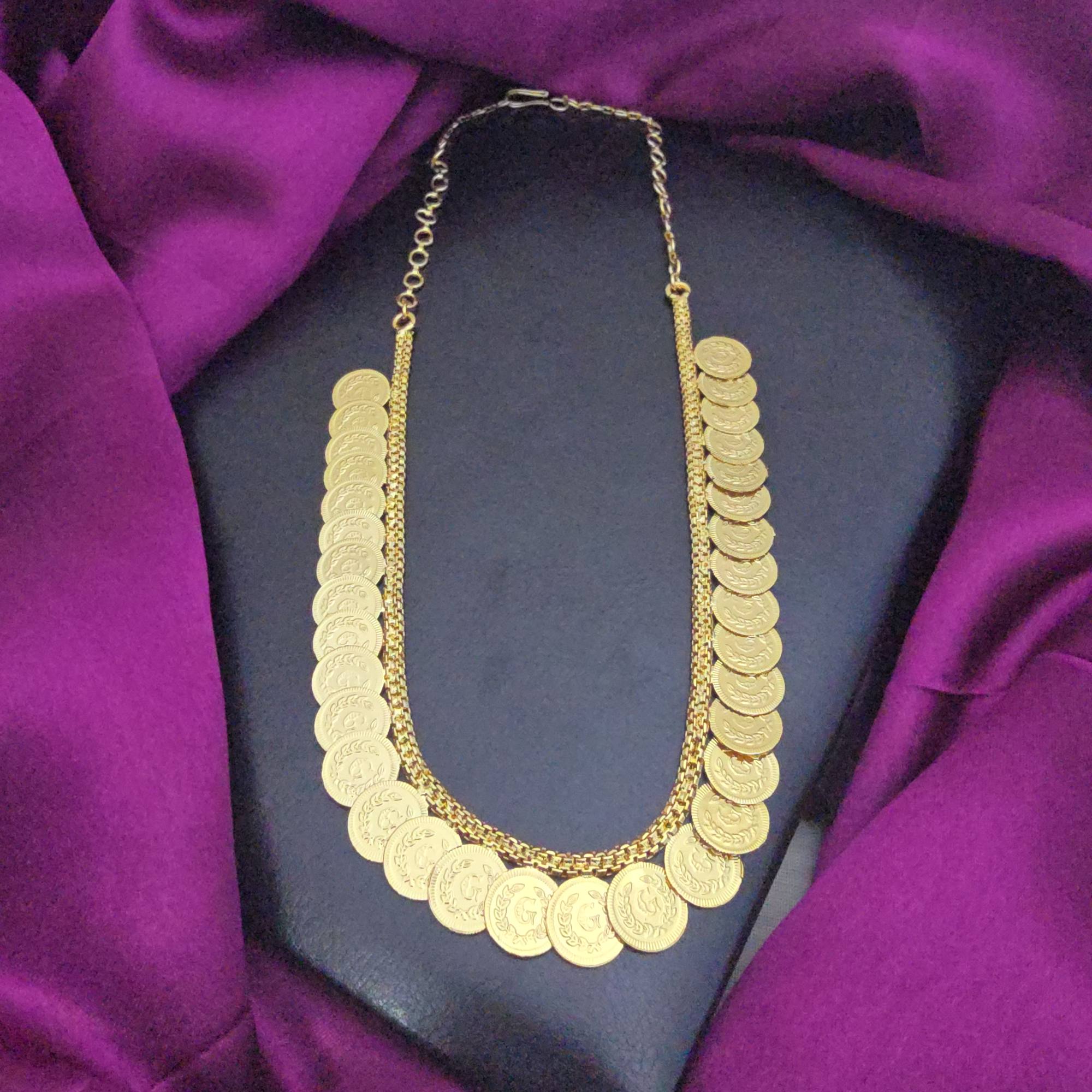 Lakshmi Kasu Malai Necklace 