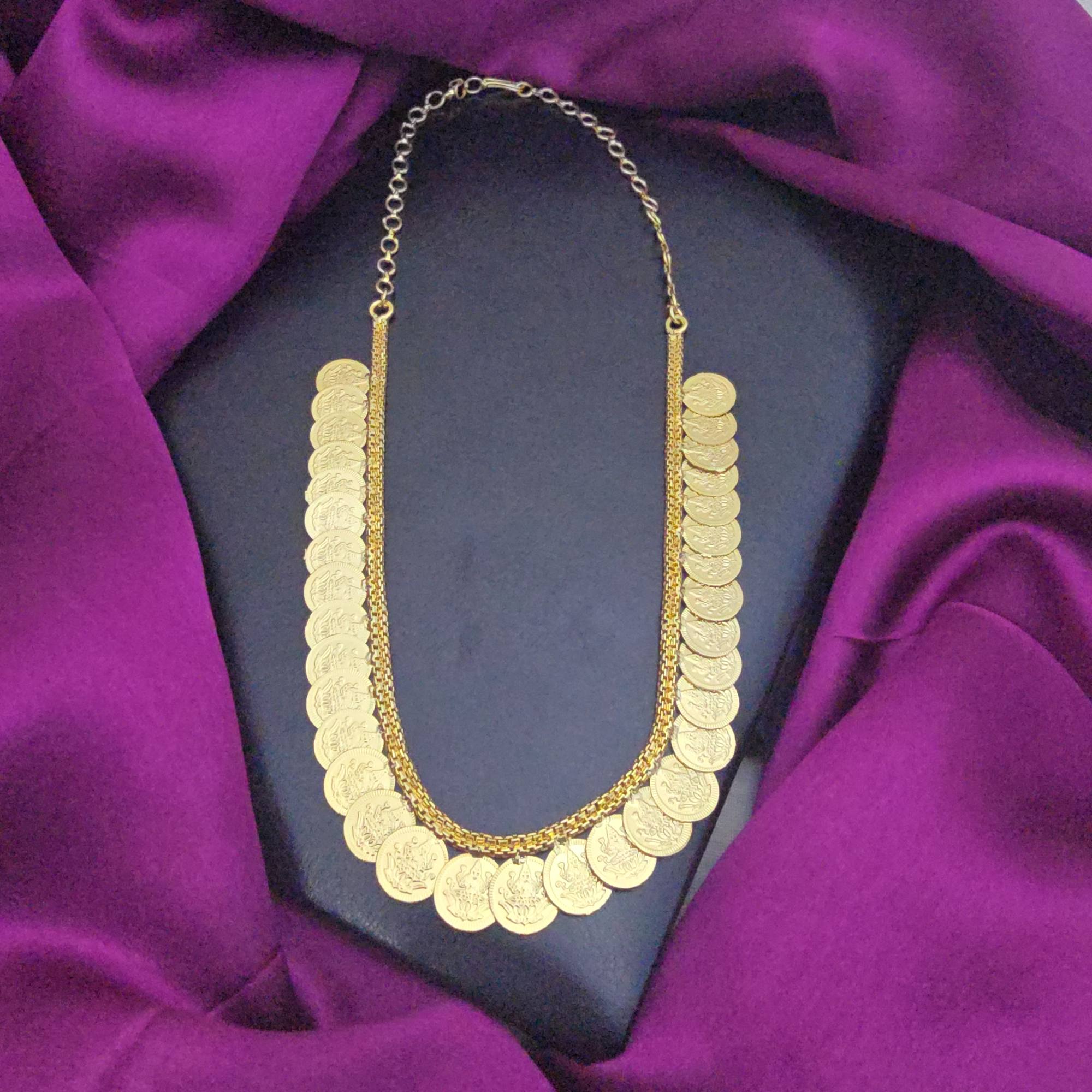 Lakshmi Kasu Malai Necklace 